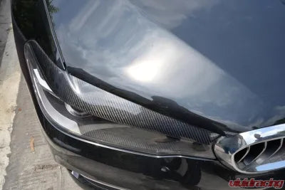 Vivid Racing VR-G30G31F90-EYEL VR Aero Carbon Fiber Front Headlight Eyebrow Eyelid for BMW M5 5 Series G30/G31 Base/M Sport Sedan Wagon 2017-2020