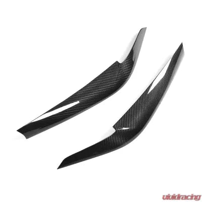 Vivid Racing VR-G30G31F90-EYEL VR Aero Carbon Fiber Front Headlight Eyebrow Eyelid for BMW M5 5 Series G30/G31 Base/M Sport Sedan Wagon 2017-2020