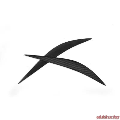 Vivid Racing VR-F32MS-EYEL VR Aero Carbon Fiber Headlight Eyelid Trim BMW 4-Series F32 M Sport 2014-2017