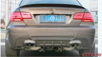 Vivid Racing VR-E92E93MS-610 VR Aero Carbon Fiber Rear Diffuser Spoiler BMW 3 Series E92 | E93 M Sport 2-Door 2007-2012