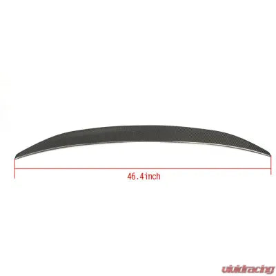 Vivid Racing VR-E92M3MT-614 VR Aero Carbon Fiber Rear Trunk Spoiler V2 BMW 3 Series E92 | M3 | M-Tech