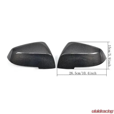 Vivid Racing VR-F20F30F35-606 VR Aero Carbon Fiber+ABS Side Mirror Cover BMW 2 | 3 Series F20 | F30 | F35