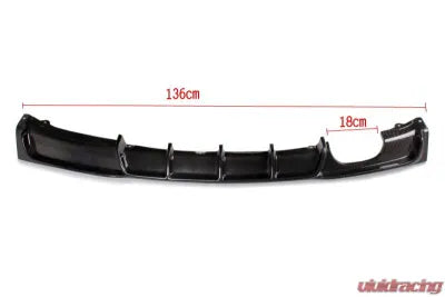 Vivid Racing VR-F30MT-611 VR Aero Carbon Fiber Rear Diffuser V2 BMW 3 Series F30 M-Tech