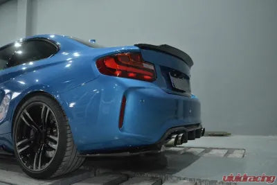 Vivid Racing VR-M2-610 VR Aero Carbon Fiber Rear Diffuser 3pc Set BMW F87 M2 2014-2020