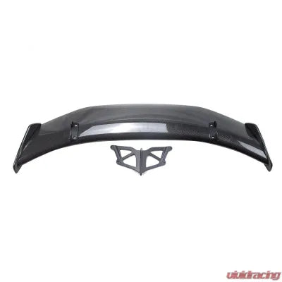 Vivid Racing VR-981CAYGT4-611 VR Aero Carbon Fiber Rear GT Style Wing Spoiler Porsche 981 Cayman GT4 Coupe 2015-2019