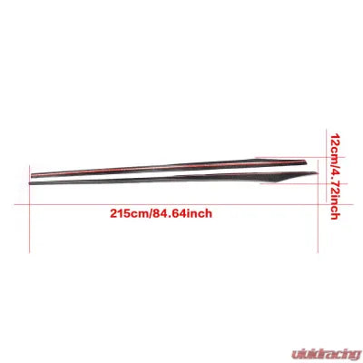 Vivid Racing VR-F06F12-F13MT-630 VR Aero Carbon Fiber Side Skirts BMW 6 Series F06 | F12 | F13 | M-Tech