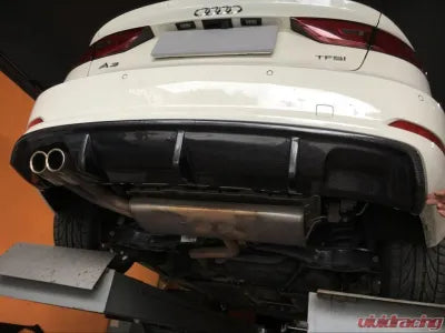 Vivid Racing VR-A3-639 VR Aero Carbon Fiber Rear Diffuser Audi A3 Base Sedan 2014-2016