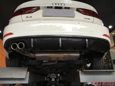 Vivid Racing VR-A3-639 VR Aero Carbon Fiber Rear Diffuser Audi A3 Base Sedan 2014-2016