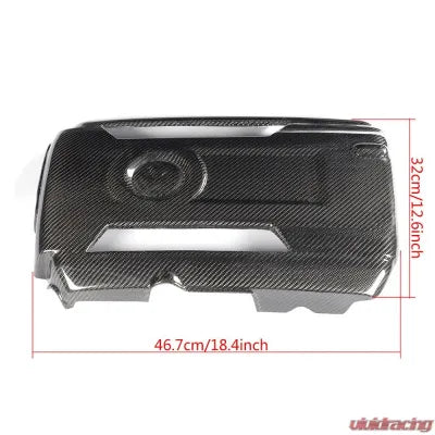 Vivid Racing VR-MK7-613 VR Aero Carbon Fiber Engine Cover VW Golf MK7 GTI 2014-2017