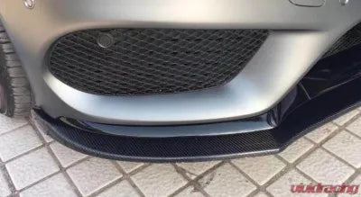 Vivid Racing VR-C43-600 VR Aero Carbon Fiber Front Lip Spoiler V3 Mercedes C Class W205 C205 A205 Sport C43 AMG Coupe 2015-2019