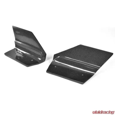 Vivid Racing VR-X6F16M-615 VR Aero Carbon Fiber Rear Bumper Splitters BMW X6 F16 M Sport Utility 2015-2019