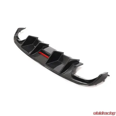 Vivid Racing VR-S4-611 VR Aero Carbon Fiber Rear Diffuser w/ LED light Audi S4 Sedan 2008-2012