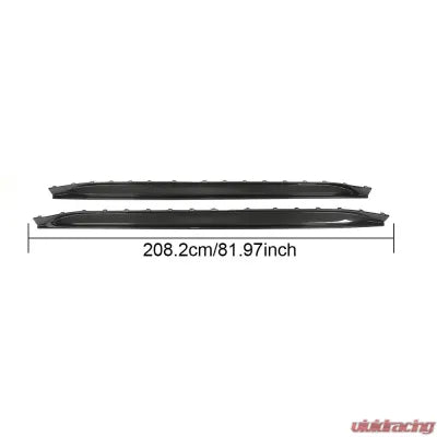 Vivid Racing VR-G80M3-633 VR Aero Carbon Fiber Side Skirts V4 BMW M3 G80