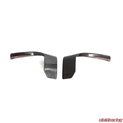 Vivid Racing VR-G87M2-600 VR Aero Carbon Fiber Front Bumper Splitter Lip 3pcs/set BMW M2 G87