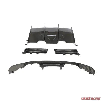 Vivid Racing VR-M3M4-F80F82F83-612 VR Aero Carbon Fiber Rear Diffuser V2 BMW M3 | M4 | F80 | F82 | F83
