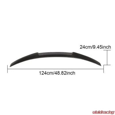 Vivid Racing VR-F80F30M3MT-616 VR Aero Carbon Fiber Rear Trunk Spoiler V1 BMW 3 Series F80 M3 | F30 M-Tech