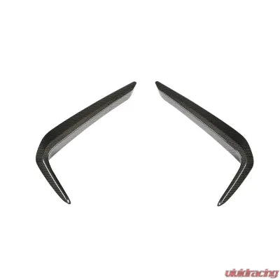 Vivid Racing VR-G30-FOGC VR Aero Carbon Fiber Front Bumper Fog Lamp Air Vent BMW 5 Series G30 M Sport Sedan 2017-2020