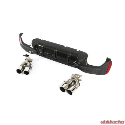 Vivid Racing VR-G30G540-610 VR Aero Carbon Fiber Rear Diffuser for M Package BMW 5 Series G30 M Sport Sedan 2017-2020