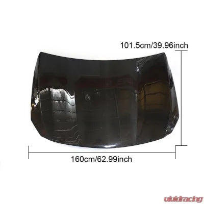 Vivid Racing VR-X156-628 VR Aero Carbon Fiber Hood w/ Vents V2 Mercedes GLA X156 | Sport 2014-2020