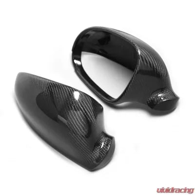 Vivid Racing VR-MK5-605 VR Aero Carbon Fiber Full Replacement Mirror Cover VW Jetta Golf V 5 MK5 | Rabbit | Passat | EOS | Sharan 2003-2005