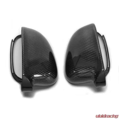 Vivid Racing VR-MK5-605 VR Aero Carbon Fiber Full Replacement Mirror Cover VW Jetta Golf V 5 MK5 | Rabbit | Passat | EOS | Sharan 2003-2005