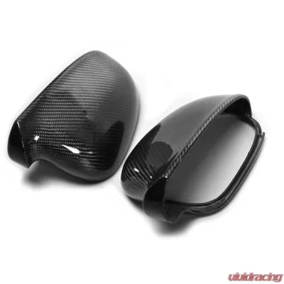 Vivid Racing VR-MK5-605 VR Aero Carbon Fiber Full Replacement Mirror Cover VW Jetta Golf V 5 MK5 | Rabbit | Passat | EOS | Sharan 2003-2005