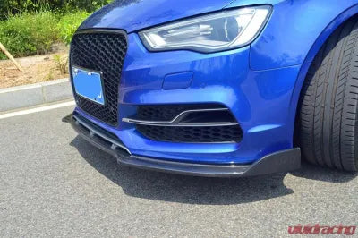 Vivid Racing VR-A3S3-646 VR Aero Carbon Fiber Front Lip Spoiler Audi A3 | S3 S-Line 2014-2016