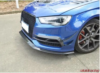 Vivid Racing VR-A3-650 VR Aero Carbon Fiber Front Bumper Vents Audi A3 S-Line 2014-2016