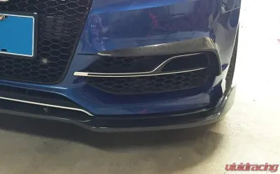 Vivid Racing VR-A3-650 VR Aero Carbon Fiber Front Bumper Vents Audi A3 S-Line 2014-2016