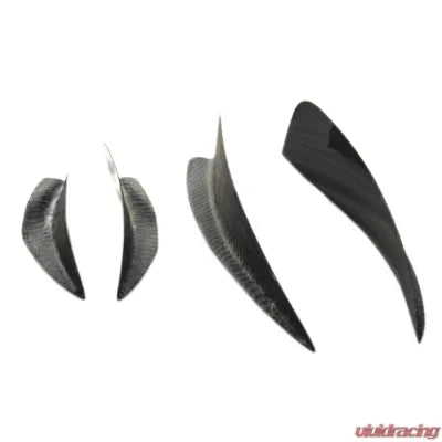 Vivid Racing VR-A3-651 VR Aero Carbon Fiber Front Bumper Canards Audi S3 | A3 Sline Sedan 2014-2016