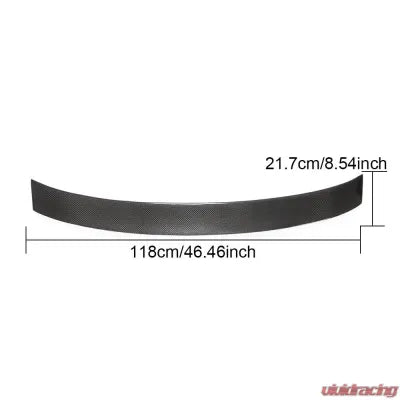 Vivid Racing VR-A3-652 VR Aero Carbon Fiber Rear Trunk Spoiler V1 Audi A3 2014-2019