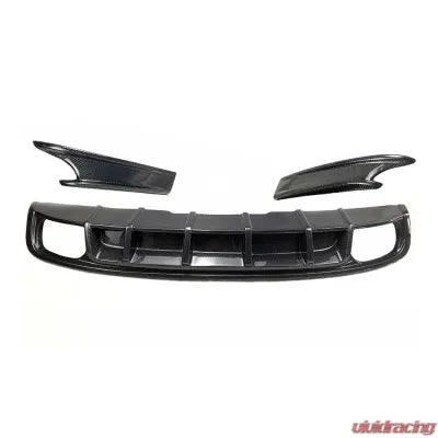 Vivid Racing VR-S4-613 VR Aero Carbon Fiber Rear Diffuser Side Splitters Audi S4 2017-2020