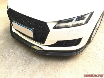 Vivid Racing VR-TT-601 VR Aero Carbon Fiber Front Lip Spoiler Audi TT MK3 Type FV/8S Quattro 2-Door 2015-2019