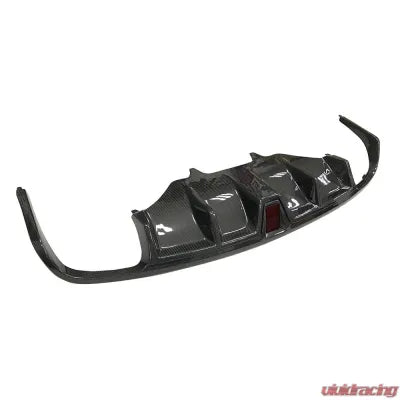 Vivid Racing VR-MACAN-610 VR Aero Carbon Fiber Rear Diffuser w/ LED Porsche Macan 2014-2020