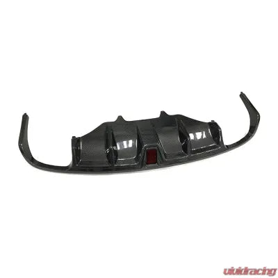 Vivid Racing VR-MACAN-610 VR Aero Carbon Fiber Rear Diffuser w/ LED Porsche Macan 2014-2020