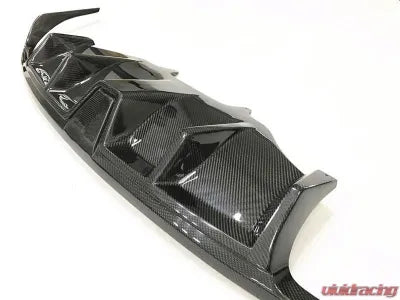 Vivid Racing VR-MACAN-611 VR Aero Carbon Fiber Rear Diffuser Karatec Style Porsche Macan 2014-2020