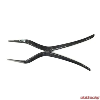 Vivid Racing VR-MACAN-600 VR Aero Carbon Fiber Front Bumper Canards Porsche Macan 2014-2017