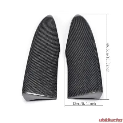 Vivid Racing VR-S3-611 VR Aero Carbon Fiber Front Lip Splitters Audi S3 2014-2016