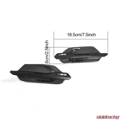 Vivid Racing VR-M2F87-611 VR Aero Carbon Fiber Side Markers BMW M2 F87 2016-2020