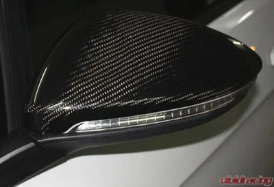 Vivid Racing VR-MK7-606 VR Aero Carbon Fiber Full Replacement Mirror Cover Volkswagen Golf MK7 2014-2019