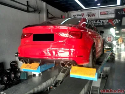 Vivid Racing VR-A3S3-689 VR Aero Carbon Fiber Rear Diffuser V3 Audi S3 | A3 Sline Sedan 2014-2016