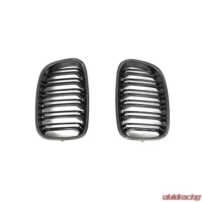 Vivid Racing VR-F20-GRILL VR Aero Carbon Fiber Gloss Black Grill M Style BMW F20 2012-2014