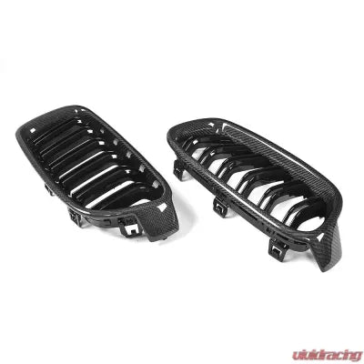 Vivid Racing VR-F30F35-GRILL-1 VR Aero Carbon Fiber+ABS Front Grill BMW 3 Series F30 F35