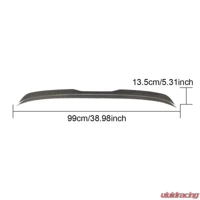 Vivid Racing VR-MK7-611 VR Aero Carbon Fiber Rear Trunk Spoiler Volkswagen Golf GTI MK7 | MK7.5 2014-2018