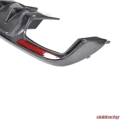 Vivid Racing VR-W205-610 VR Aero Carbon Fiber Rear Diffuser V2 Mercedes C Class W205 Sport C43 C63 C450 AMG Sedan 2015-2019