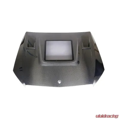 Vivid Racing VR-C43-626 VR Aero Carbon Fiber Hood with Clear Engine Center Mercedes C43 AMG Coupe W205 2015-2019