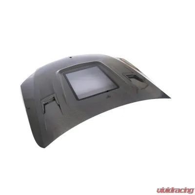 Vivid Racing VR-C43-626 VR Aero Carbon Fiber Hood with Clear Engine Center Mercedes C43 AMG Coupe W205 2015-2019