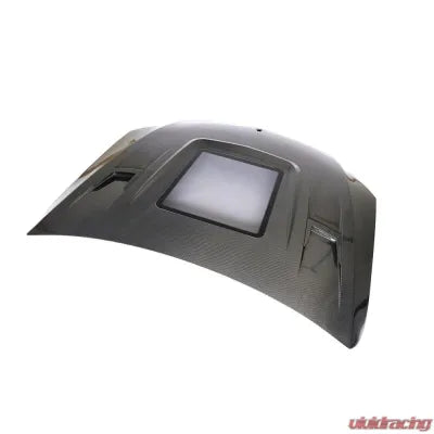 Vivid Racing VR-C43-626 VR Aero Carbon Fiber Hood with Clear Engine Center Mercedes C43 AMG Coupe W205 2015-2019