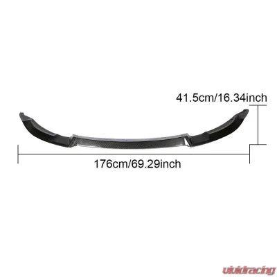 Vivid Racing VR-M3M4-600 VR Aero Carbon Fiber Front Lip Spoiler V2 BMW M3 F80 | M4 F82 F83 2014-2018