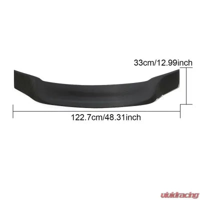 Vivid Racing VR-W207-611 VR Aero Carbon Fiber Trunk Spoiler V1 Mercedes W207 C207 Coupe 2009-2016